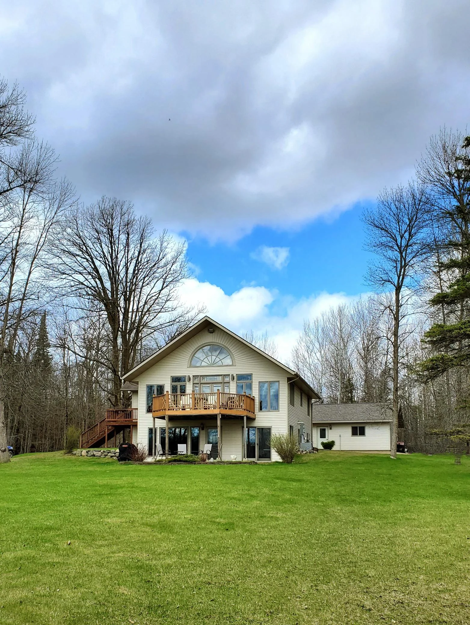 Lake side view
