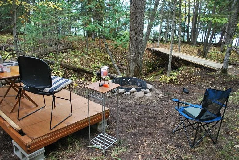 in the woods