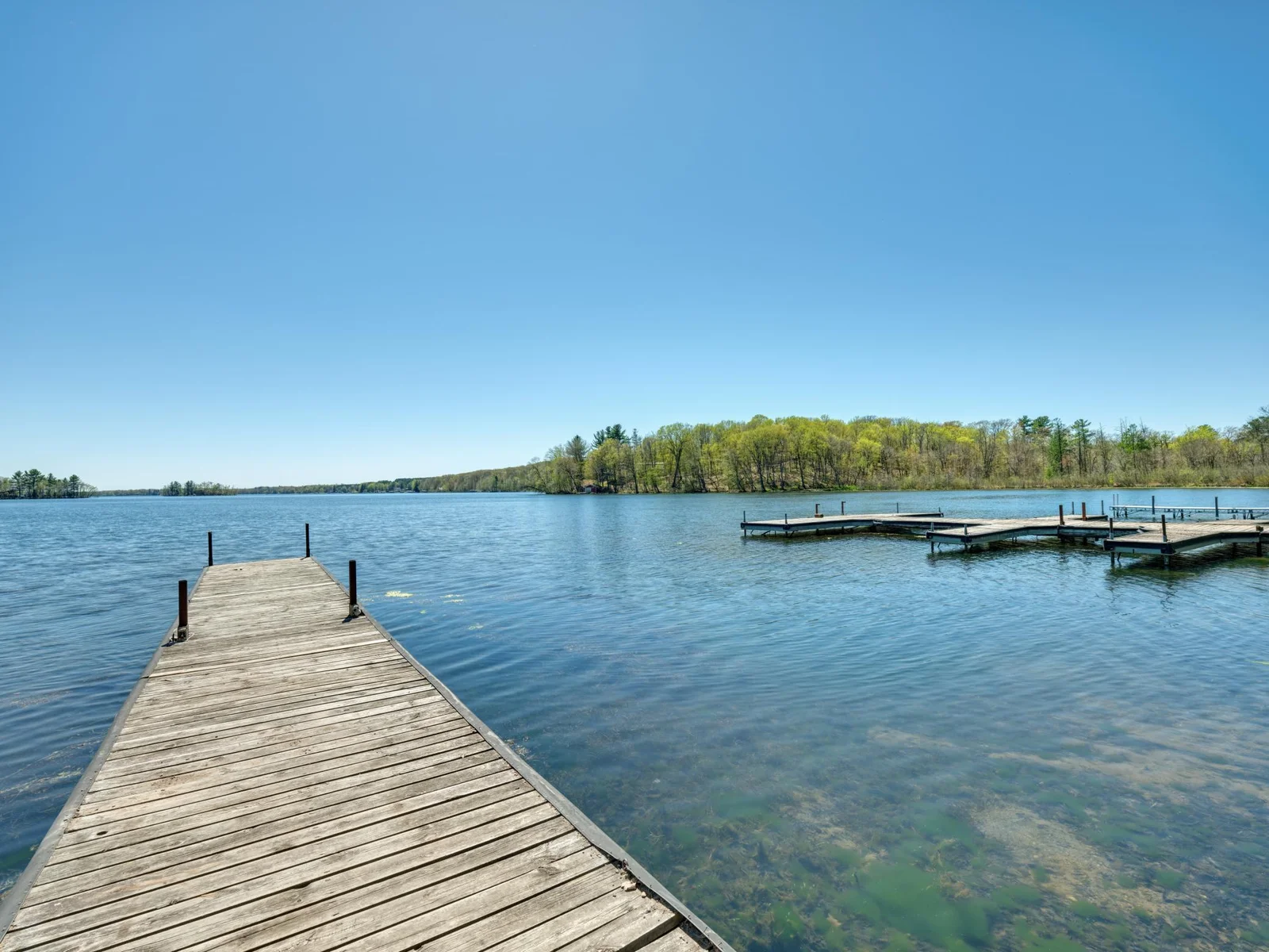 Deeded access is steps away from your front door.
