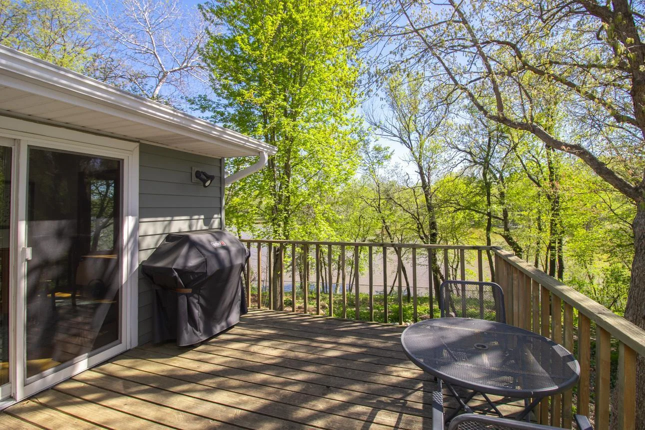 Large deck for those summer parties!