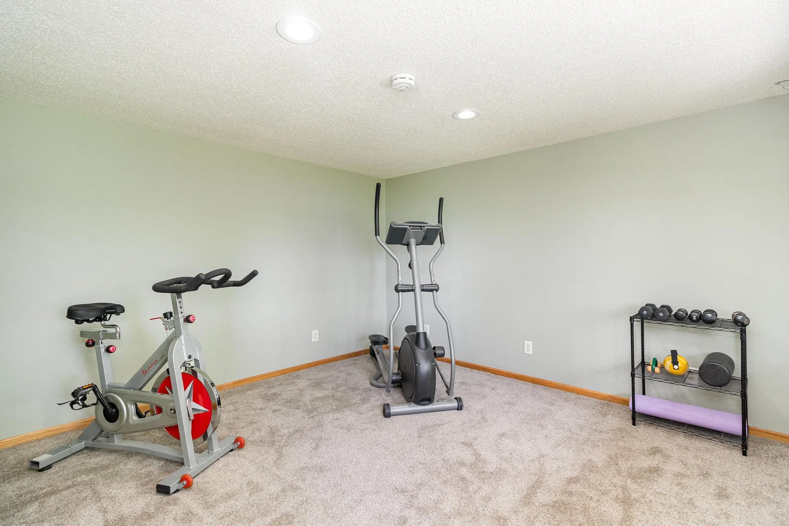 Work out while enjoying lake views