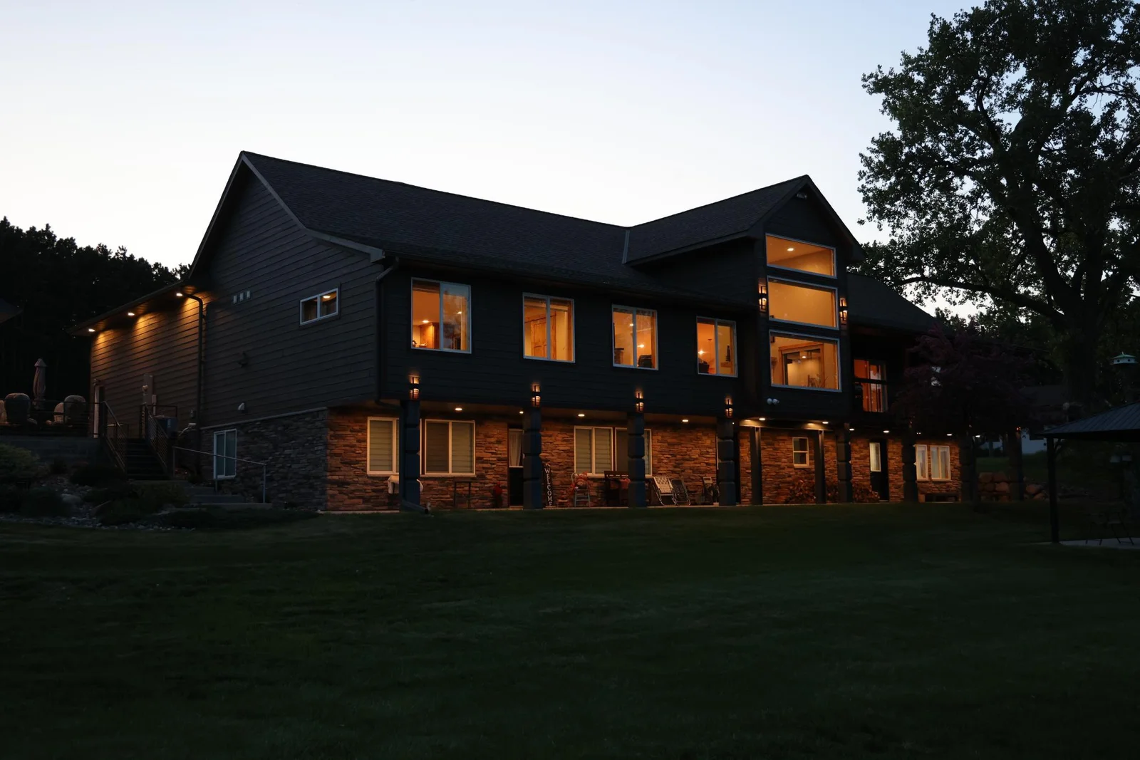 Custom lighting through out the home