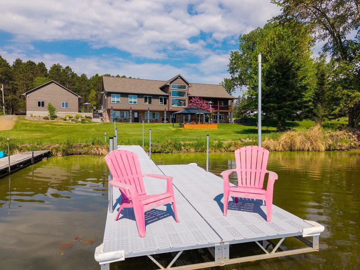 Relax daily on your dock fishing or just enjoying the wild life