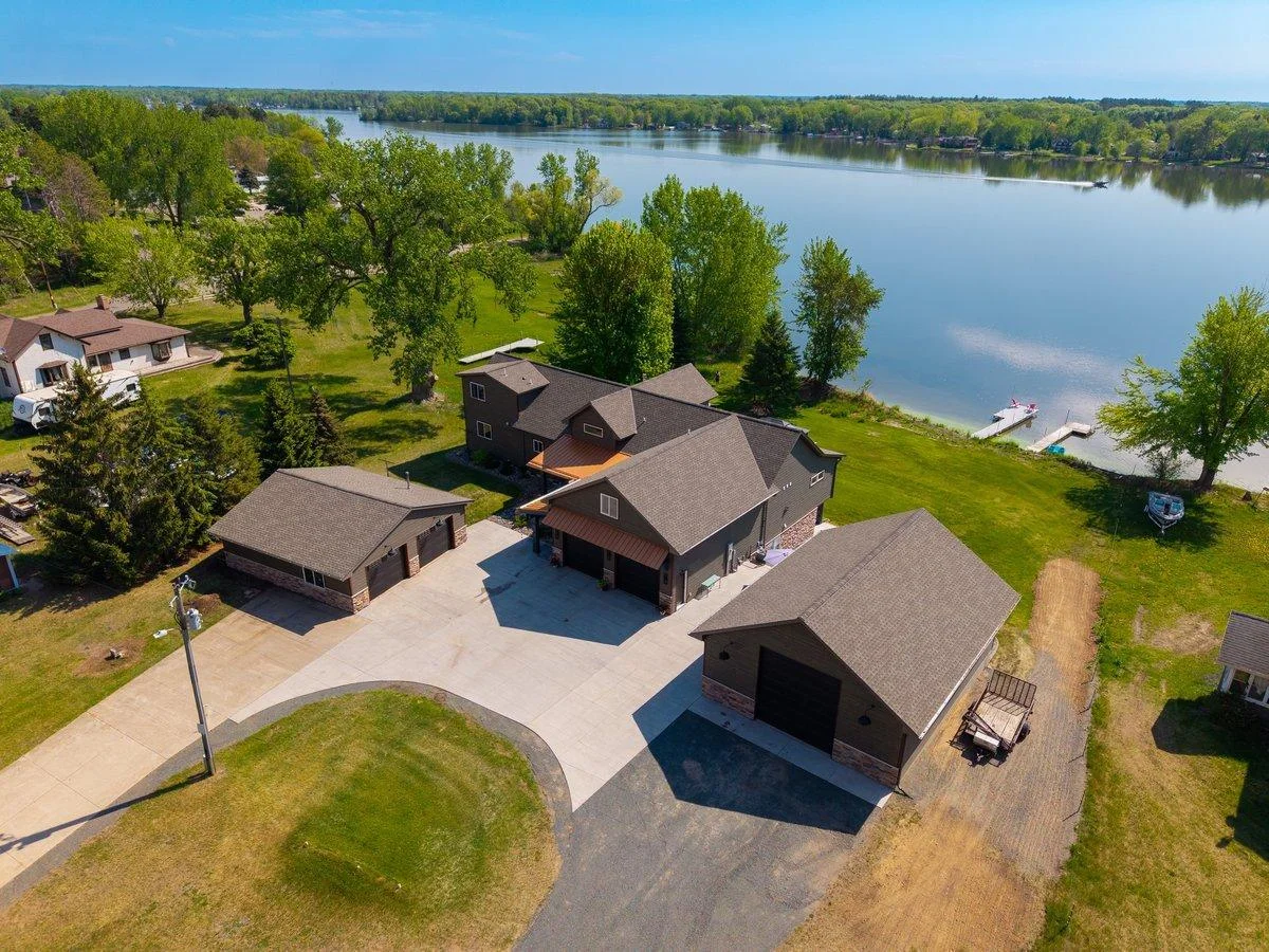 New LP Smart siding on all buildings. Also you can launch your boat with your very own private boat launch