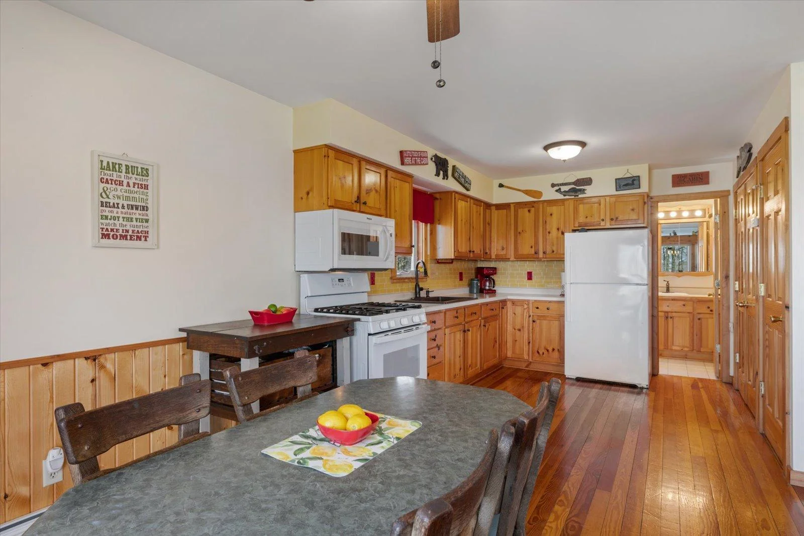 Main Floor Dining-Kitchen Room