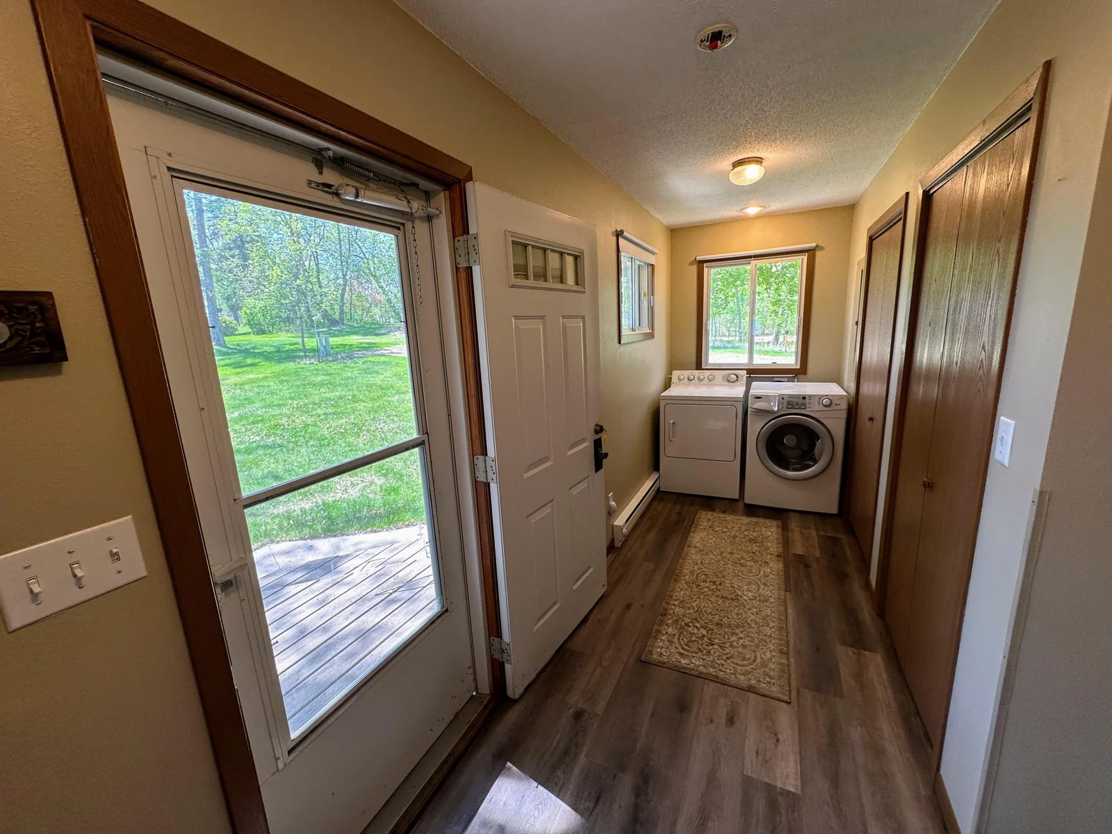 Laundry area