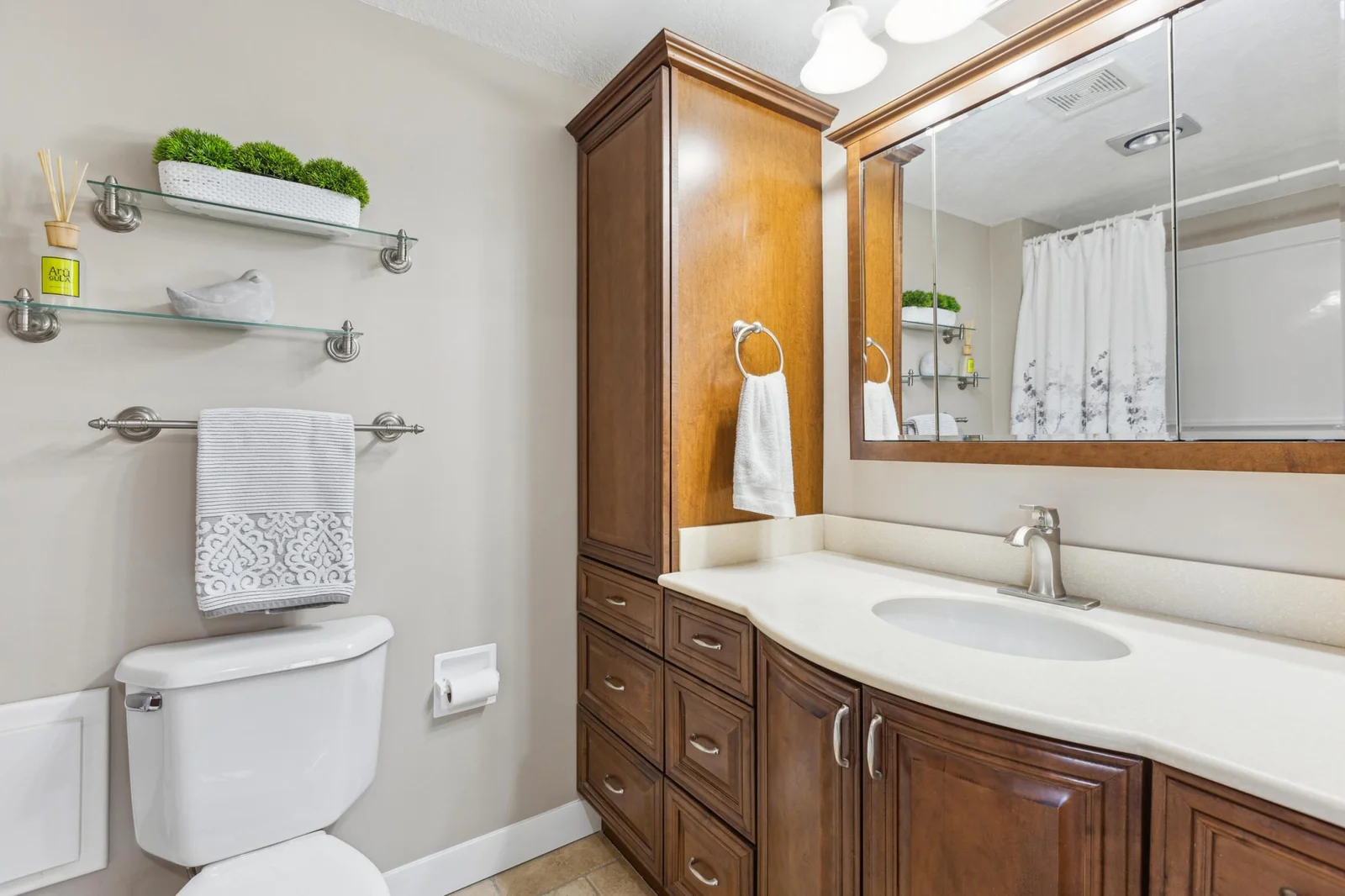 Updated primary bath