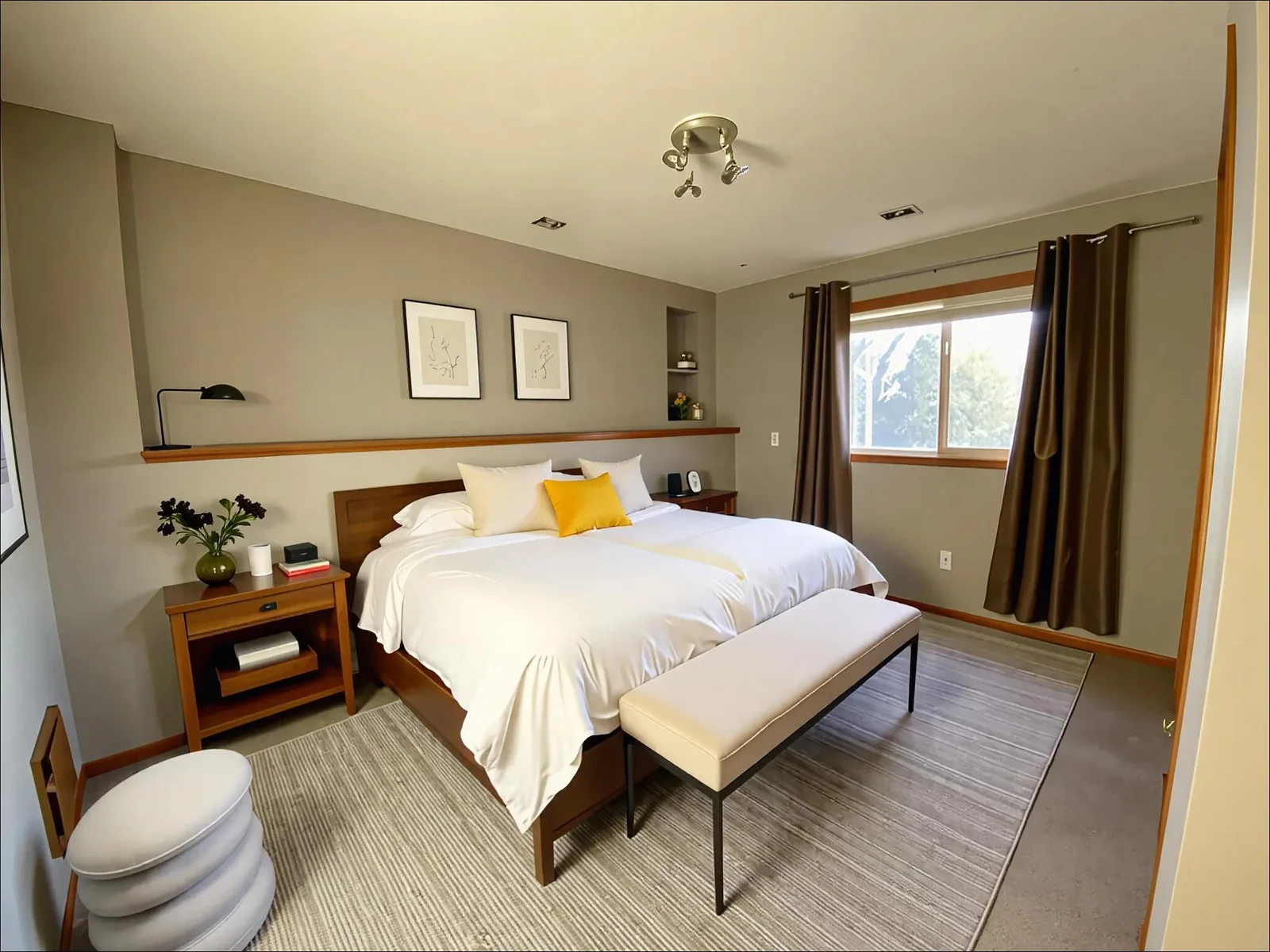 Basement Bedroom