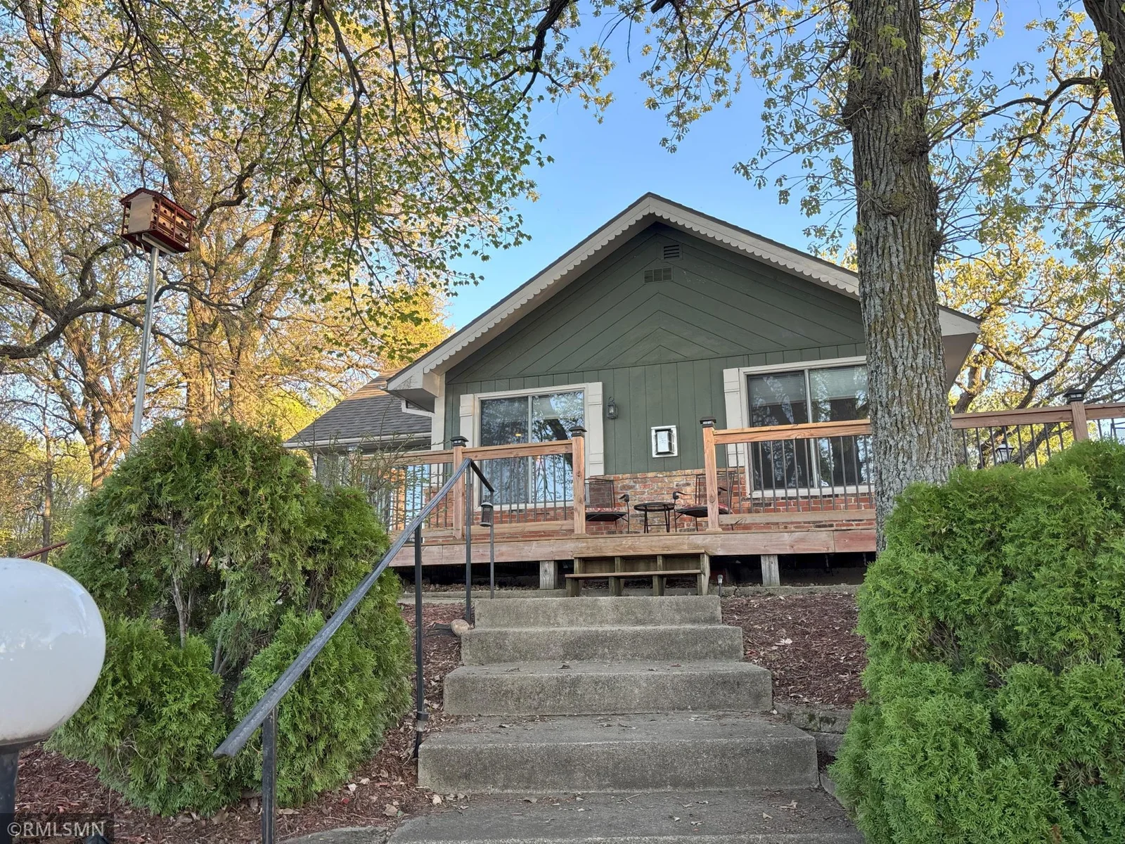 View of home from the lake