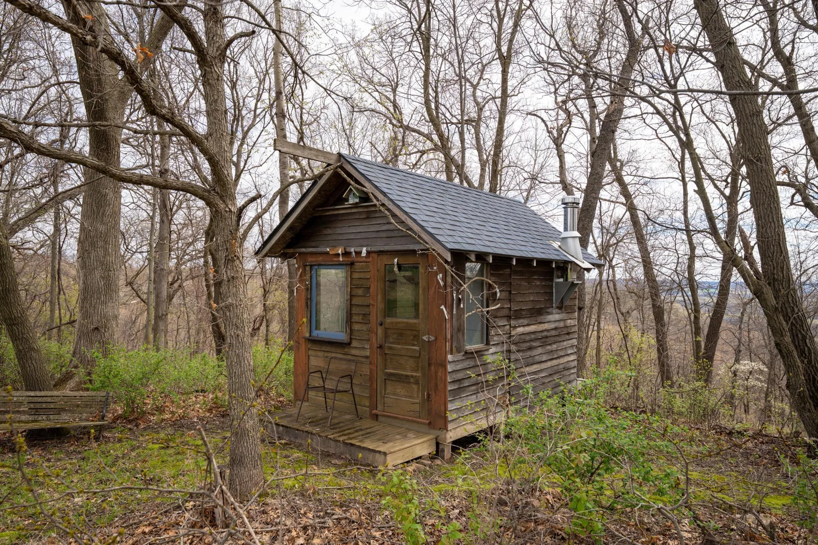Wood Fired Sauna with Changing Area