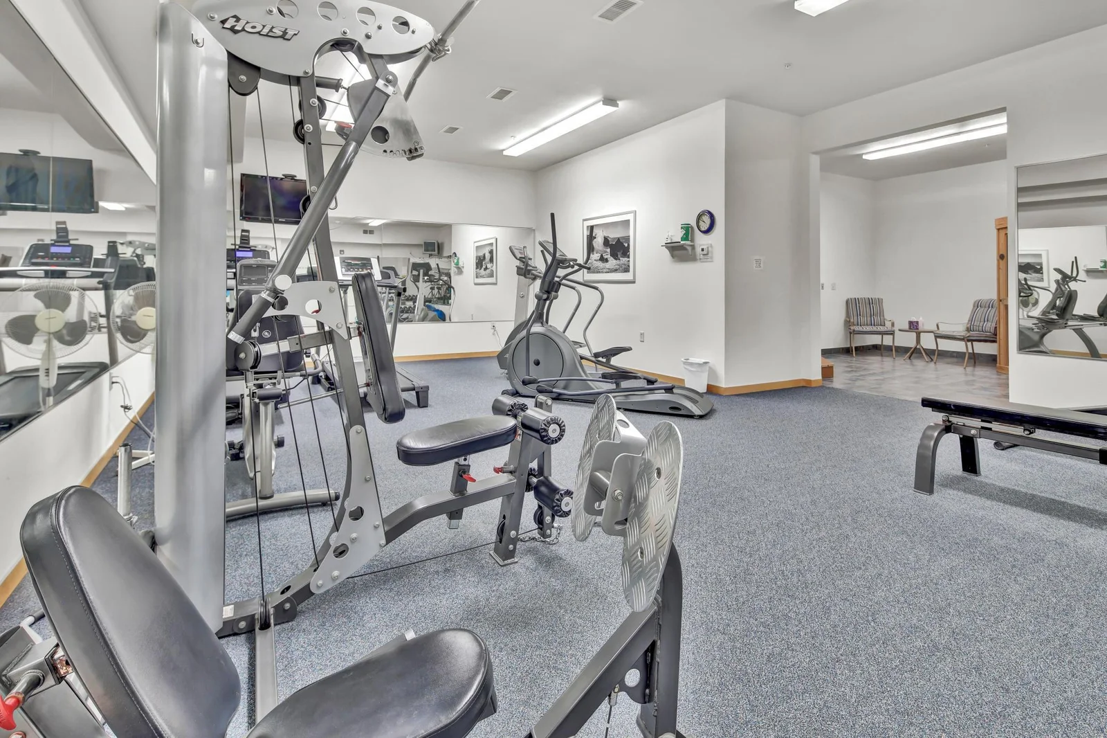 Gym - common area