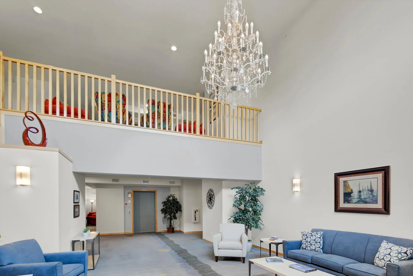 Foyer of building - common area