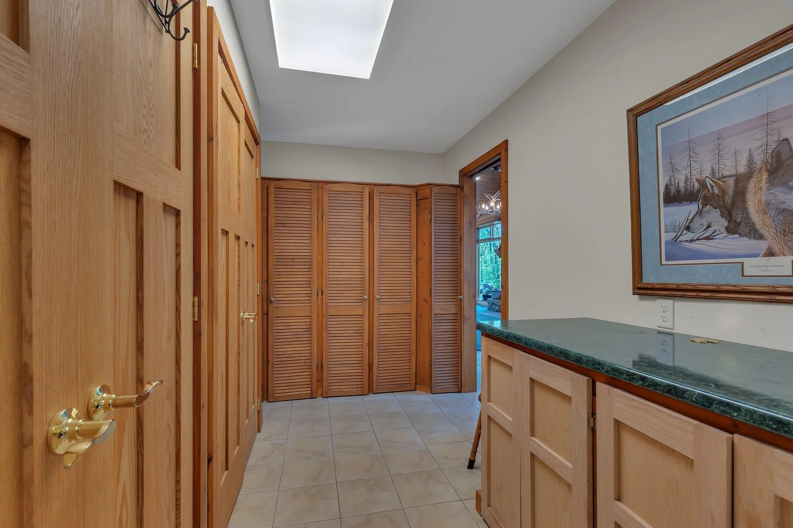 Main floor mud room