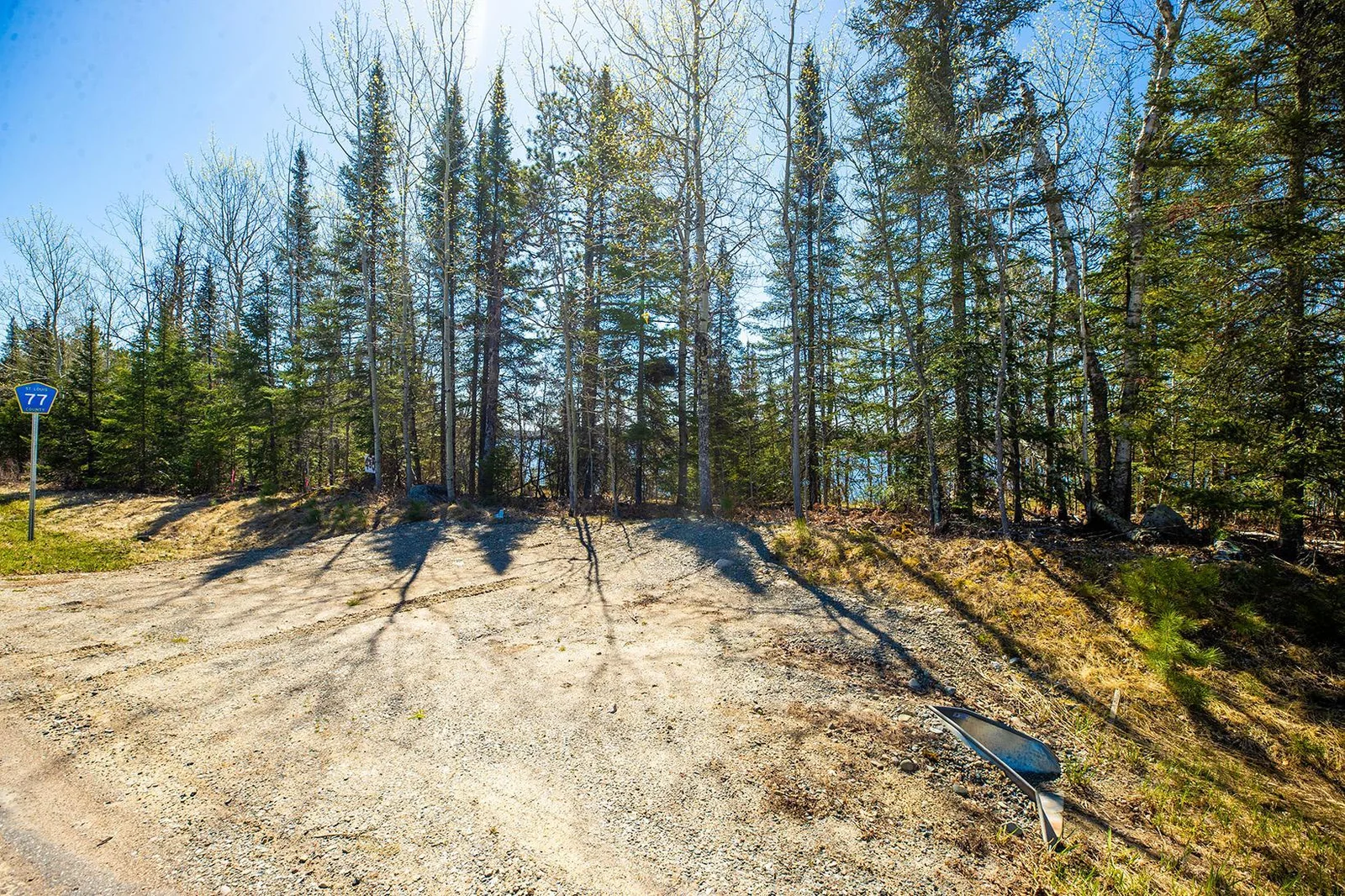 Initial Driveway Rough-in provided