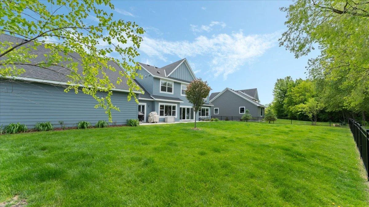 Situated on .83 Acres of lakeshore