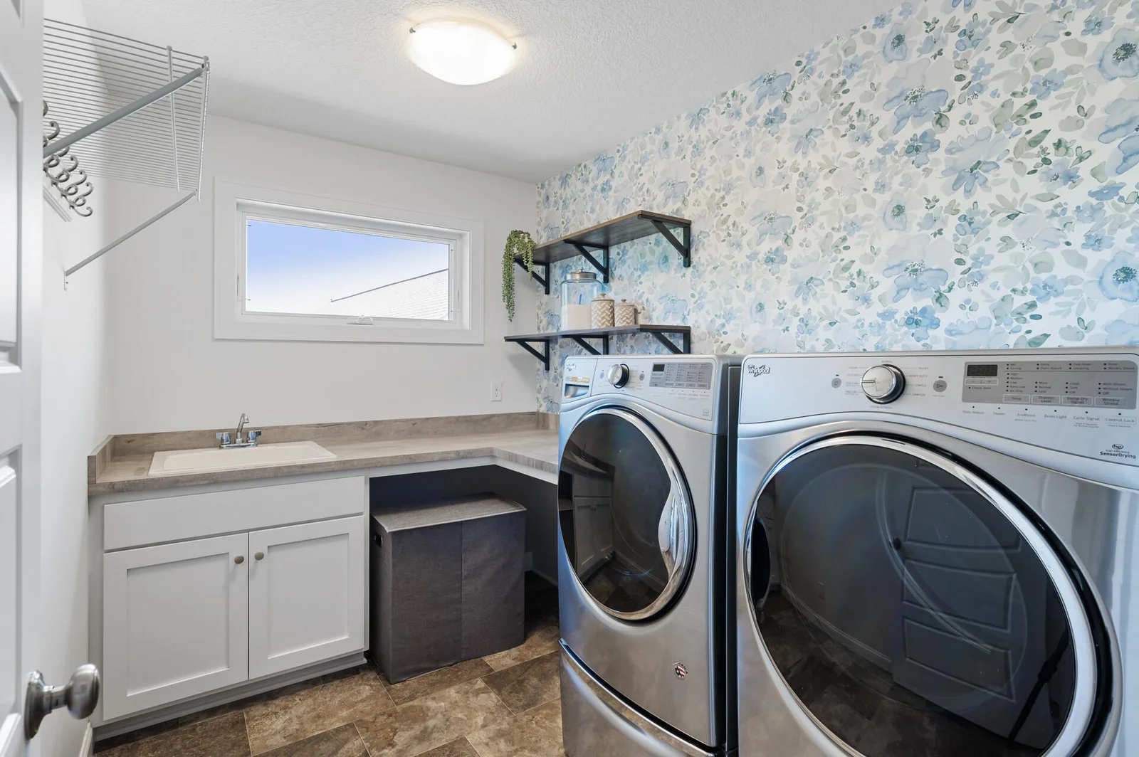 Upper-level laundry is a huge convenience for pretty much anyone and everyone!