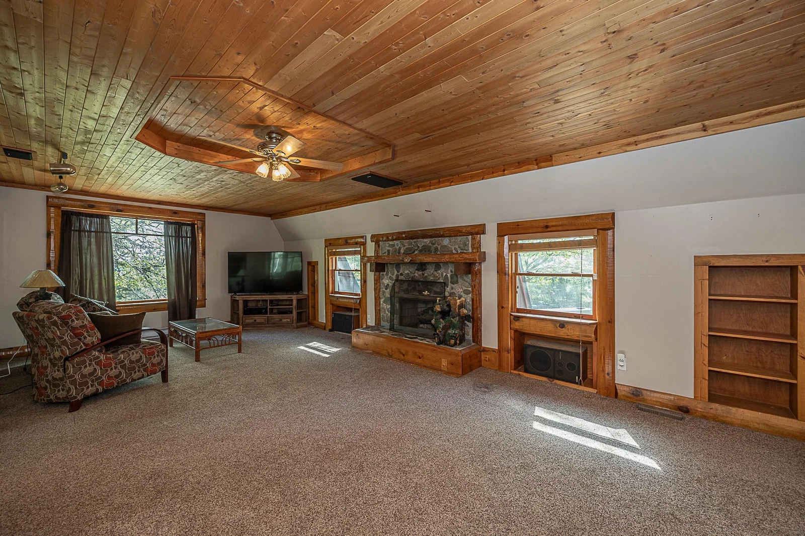 Large living room on main level.