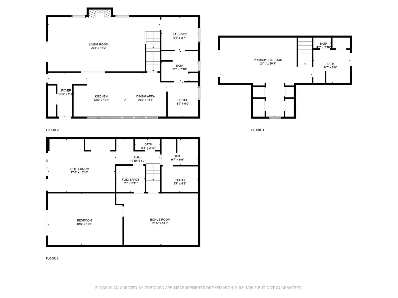 Floorplans.