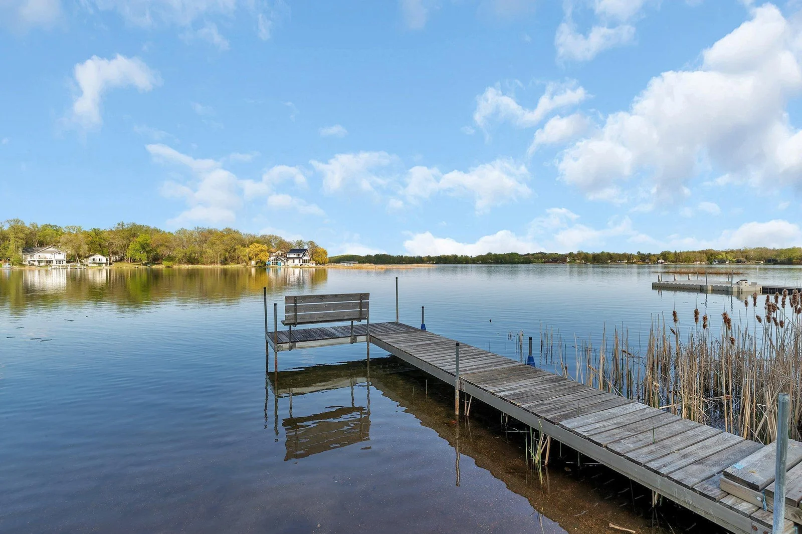 Lake view from front porch