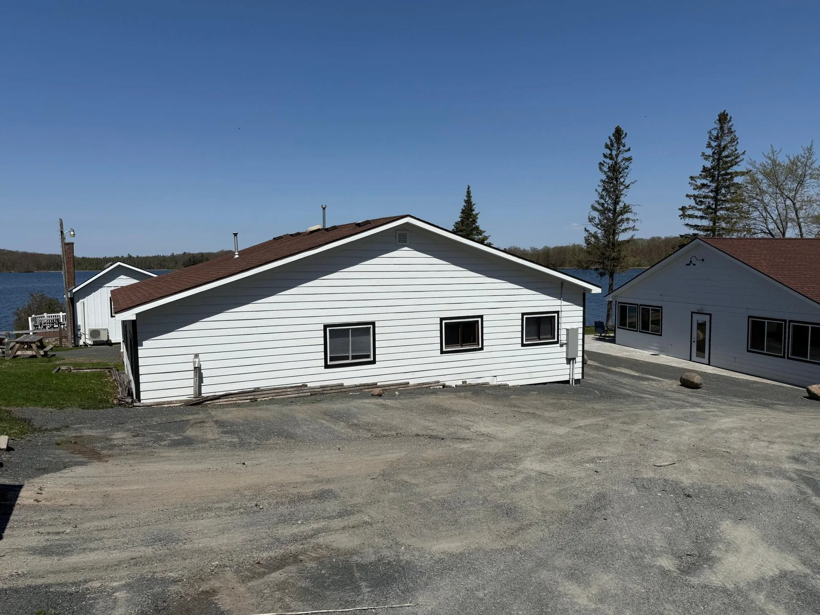 Back of Cabin 4 and Cabin 5