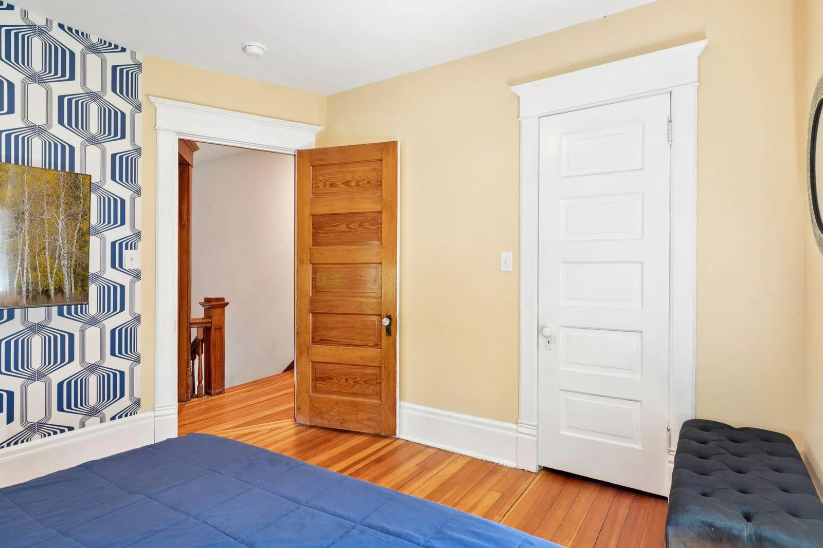 Everywhere you look there is beautiful millwork.