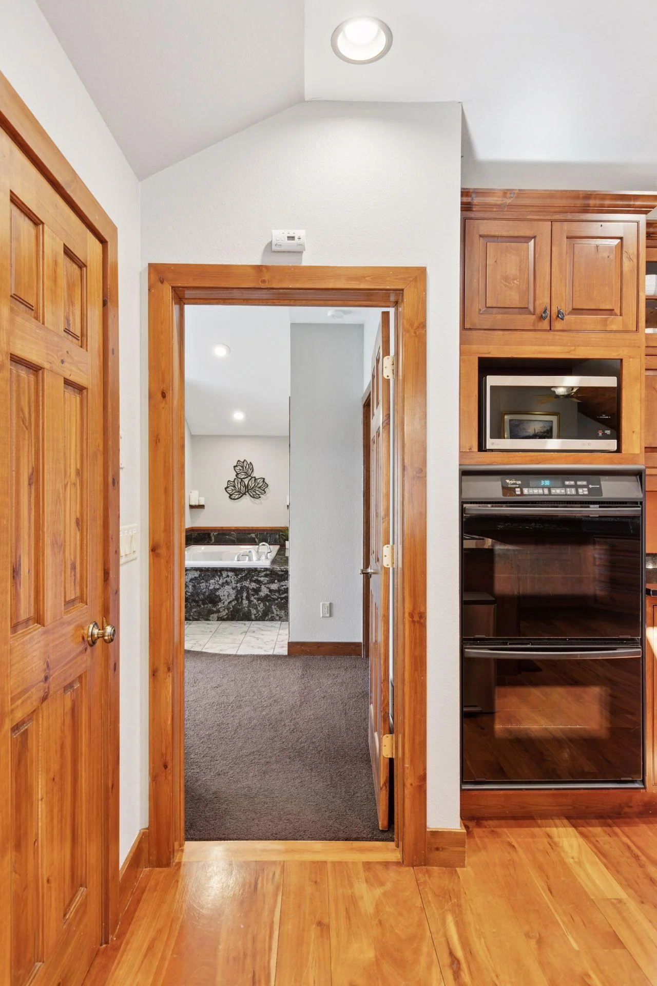 Pantry door (left)