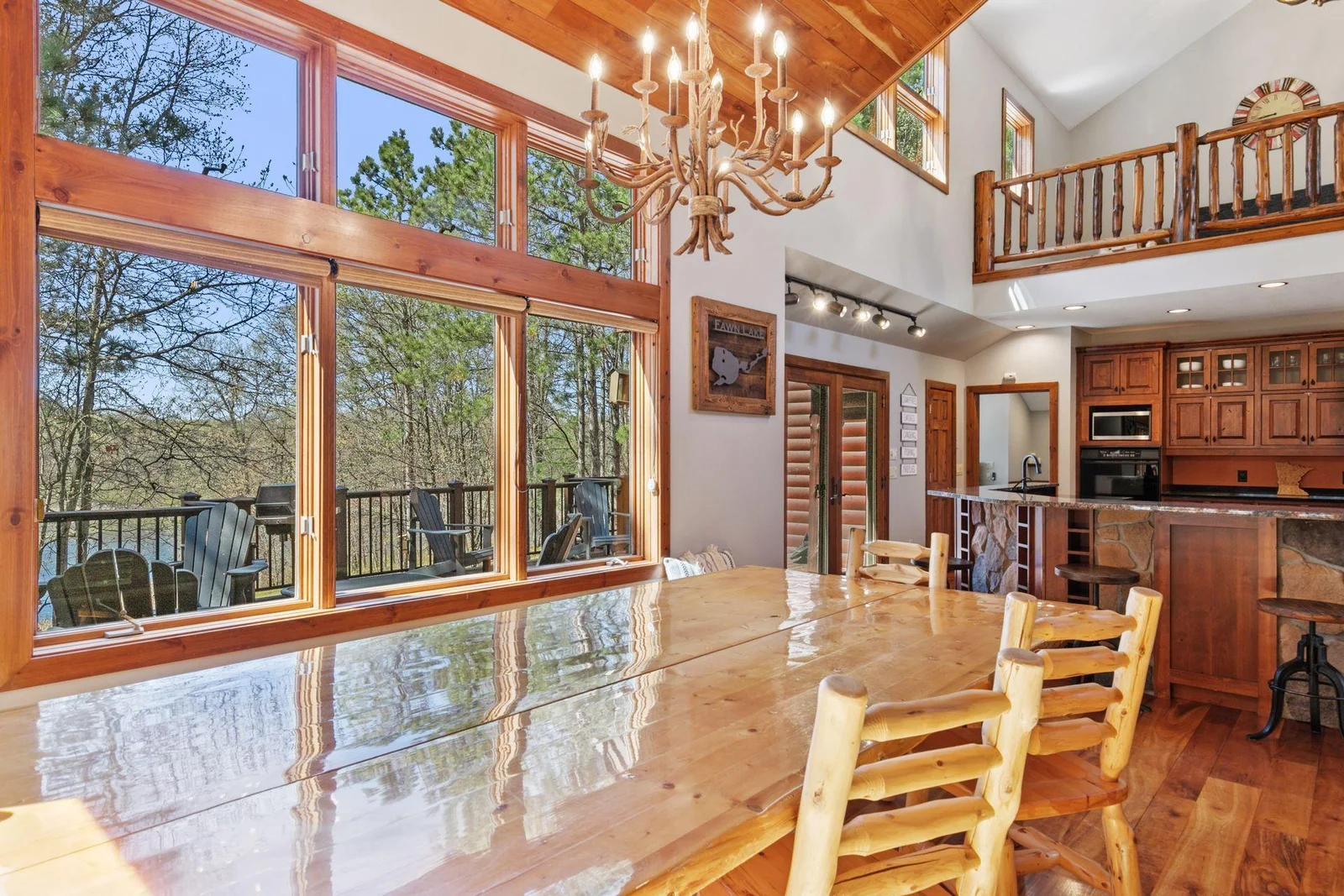 Kitchen is the heart of the home with endless breakfast bar to gather