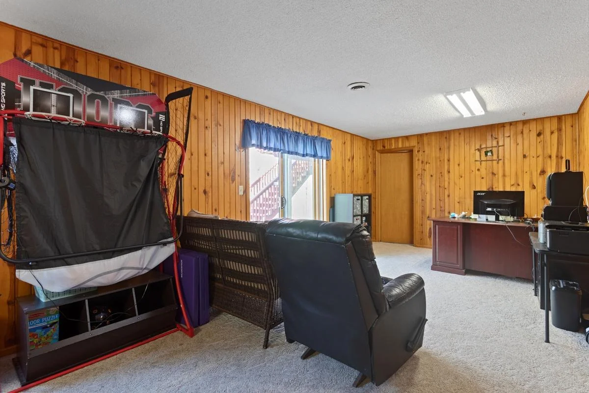 Lower level family room