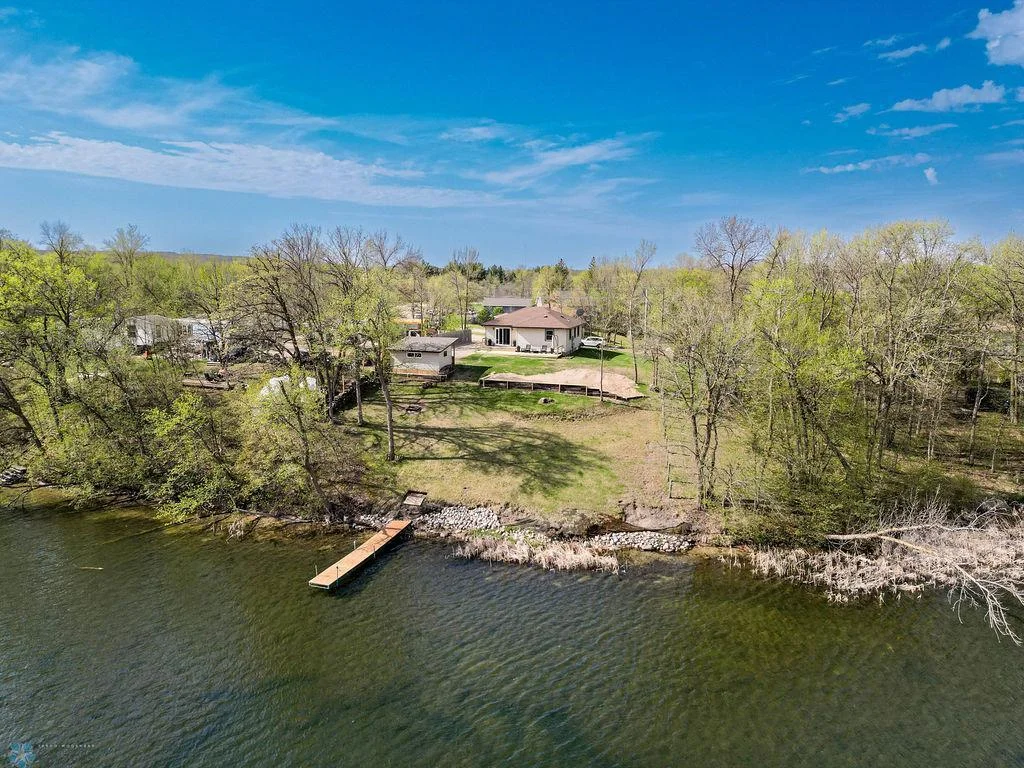 Lot is almost a half acre