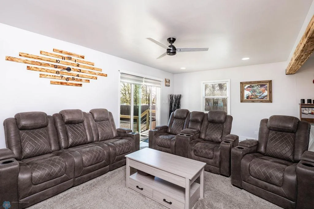 All furniture is near new and included