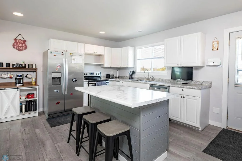 New kitchen island