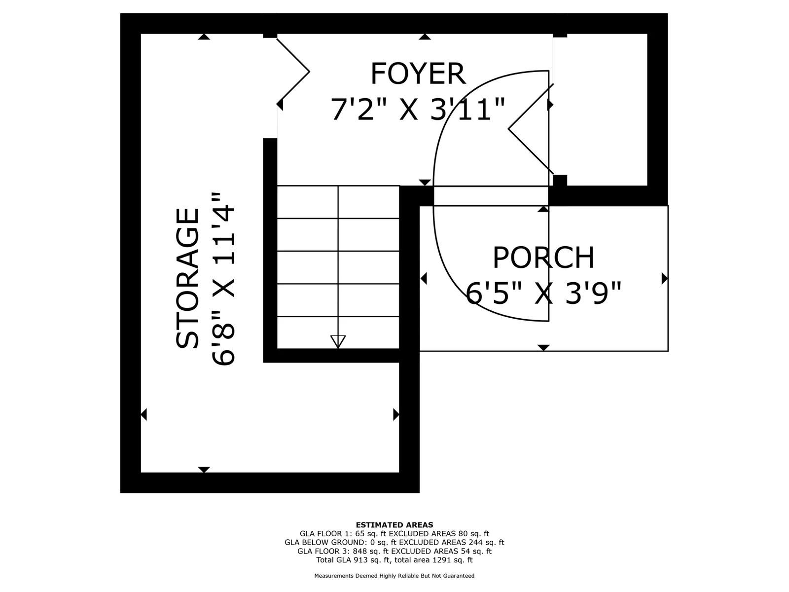 Front door interior plans