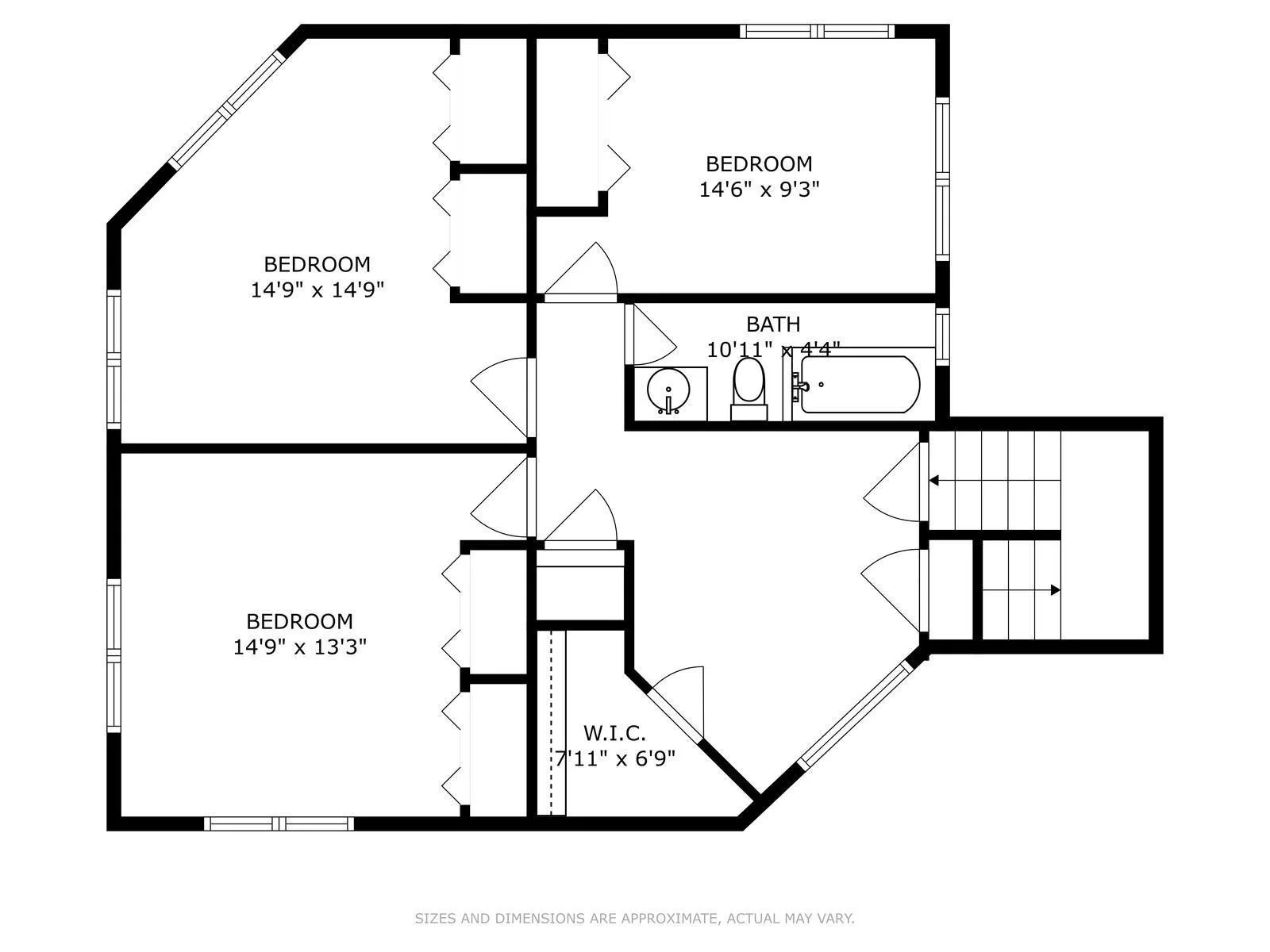 Upper Level Floor Plan