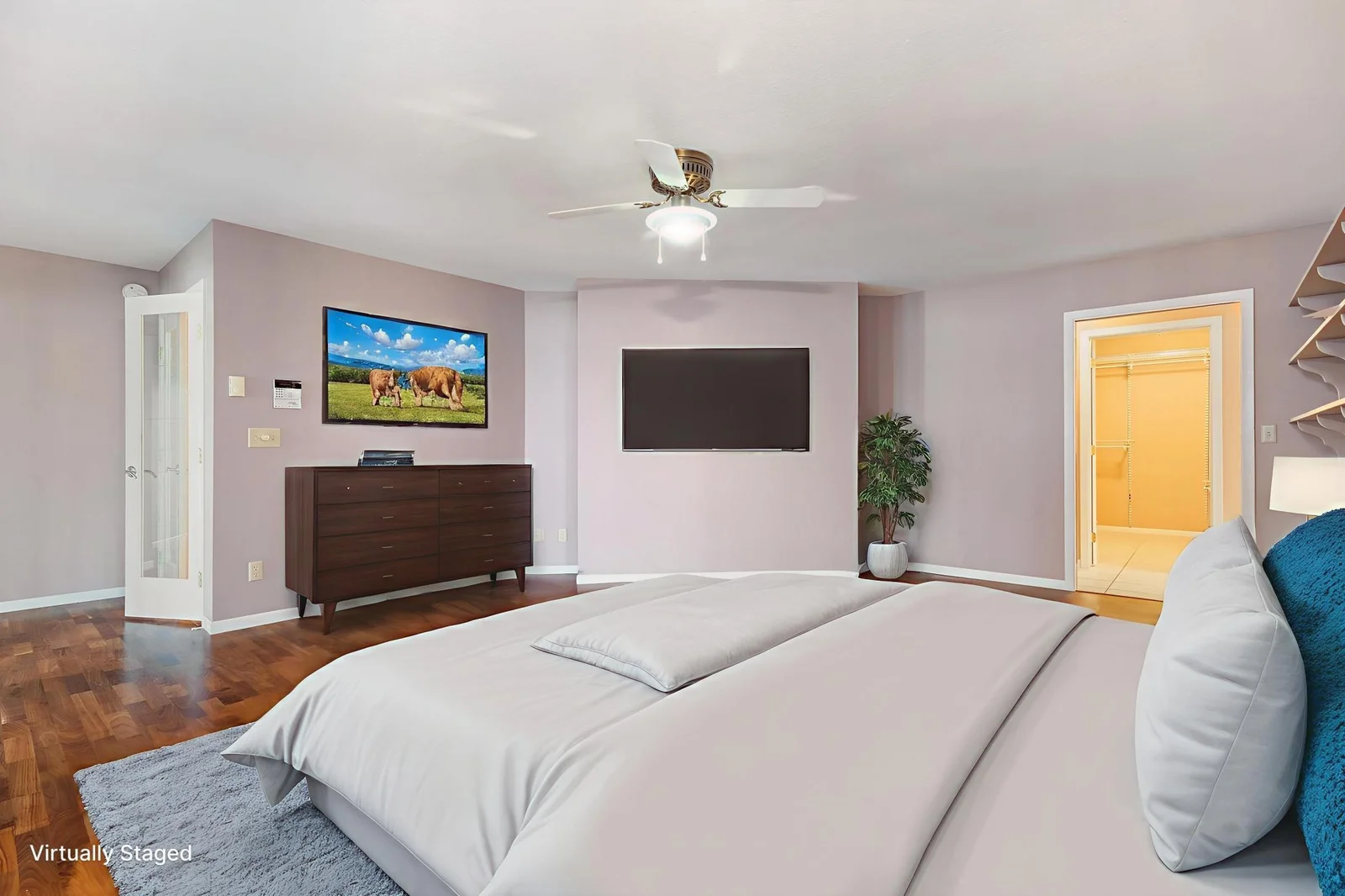 Primary Bedroom (Virtually Staged)