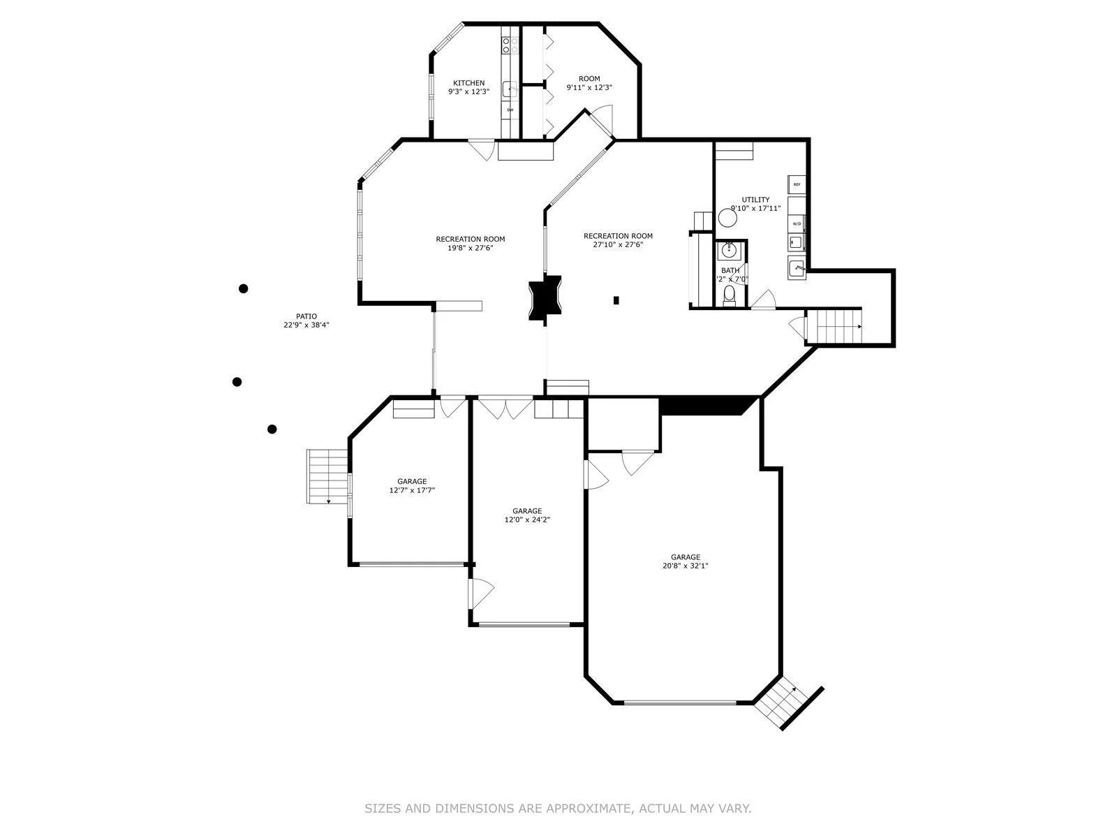 Lower Level Floor Plan