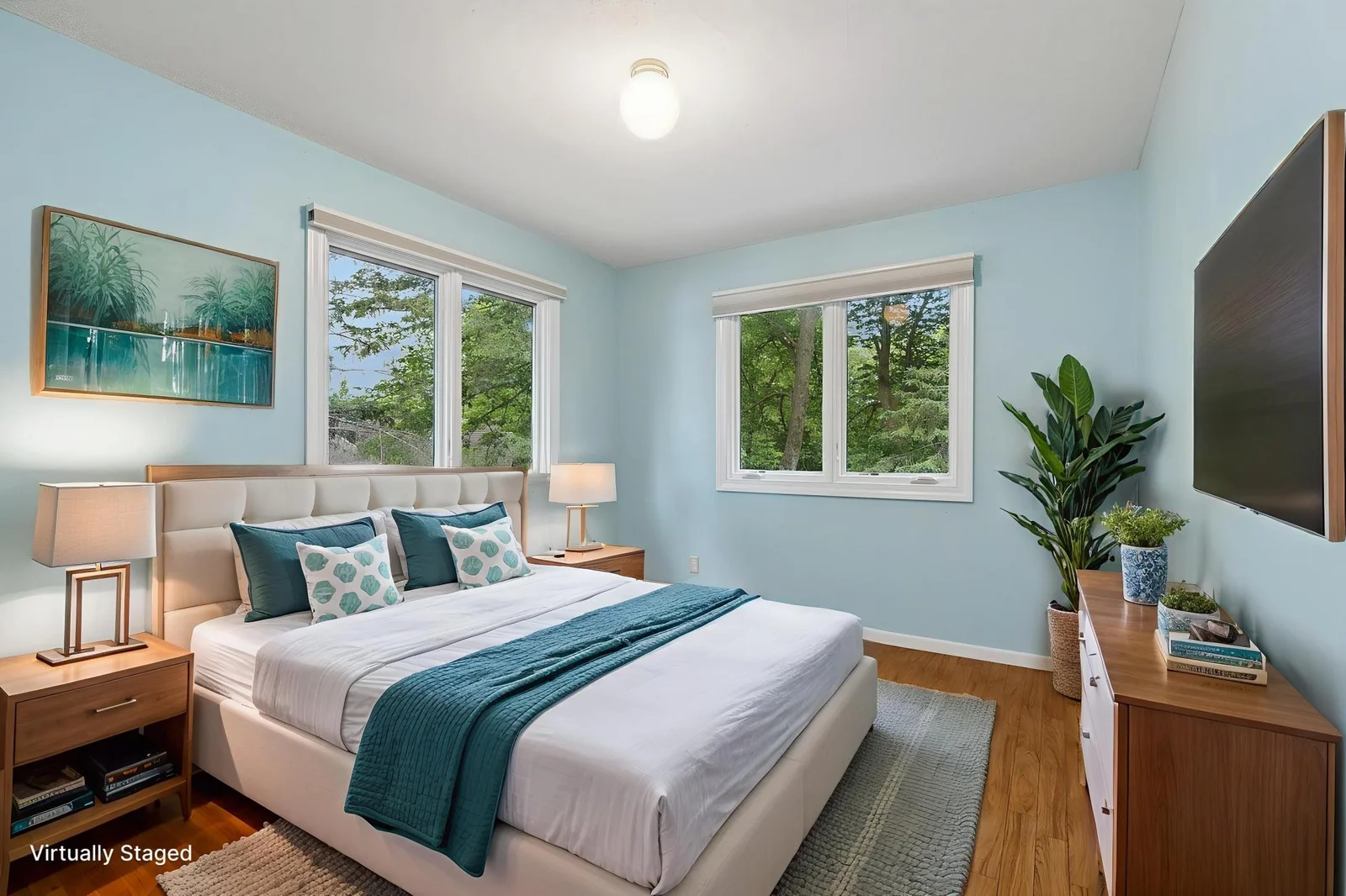 Upper Level Bedroom (Virtually Staged)