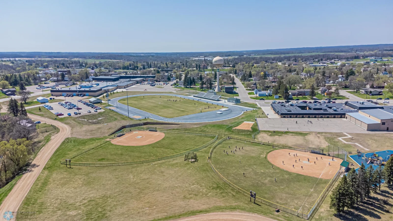 New track and football facilities