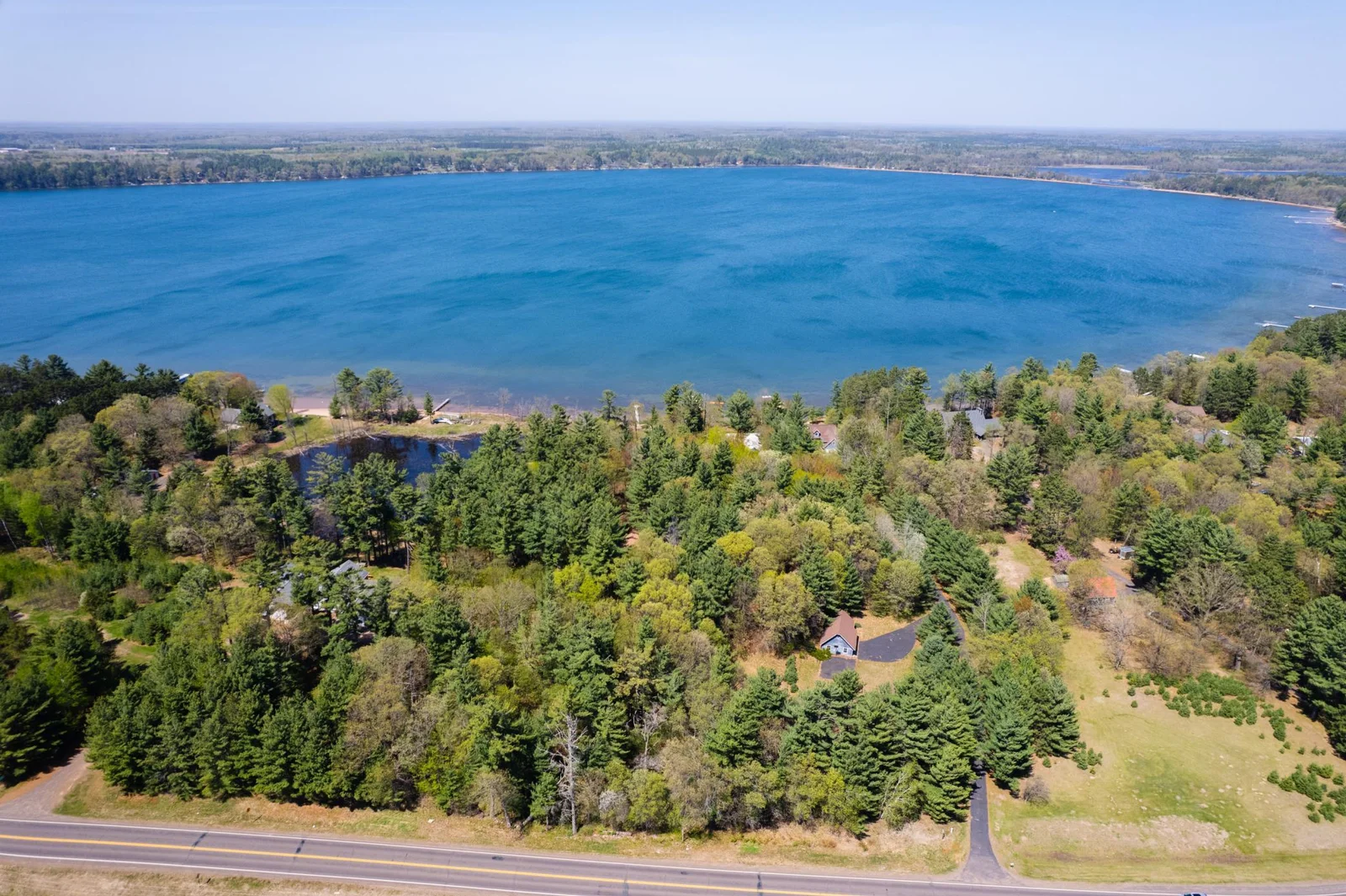 Beautiful Devil's Lake in Webster, MN