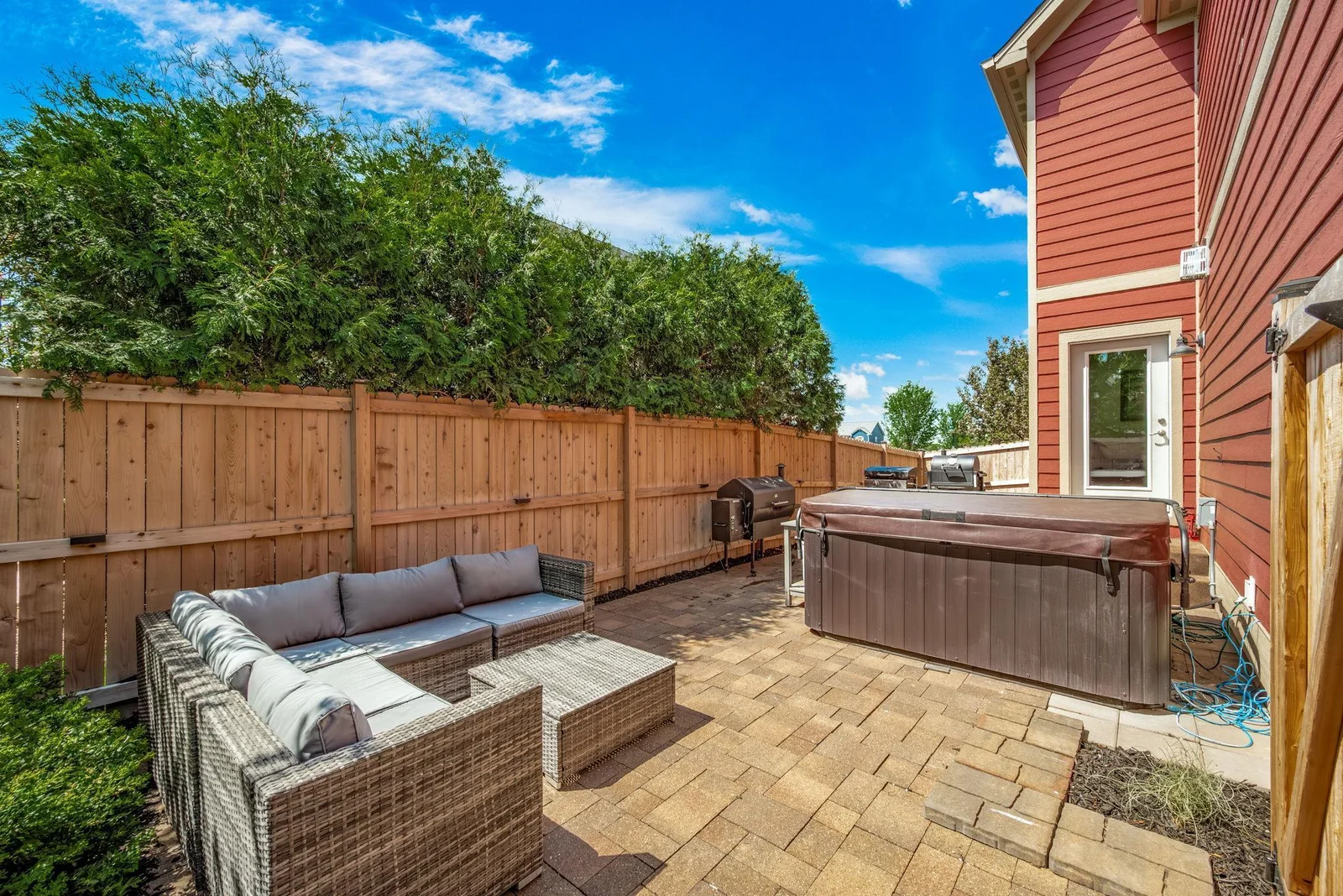 Back patio