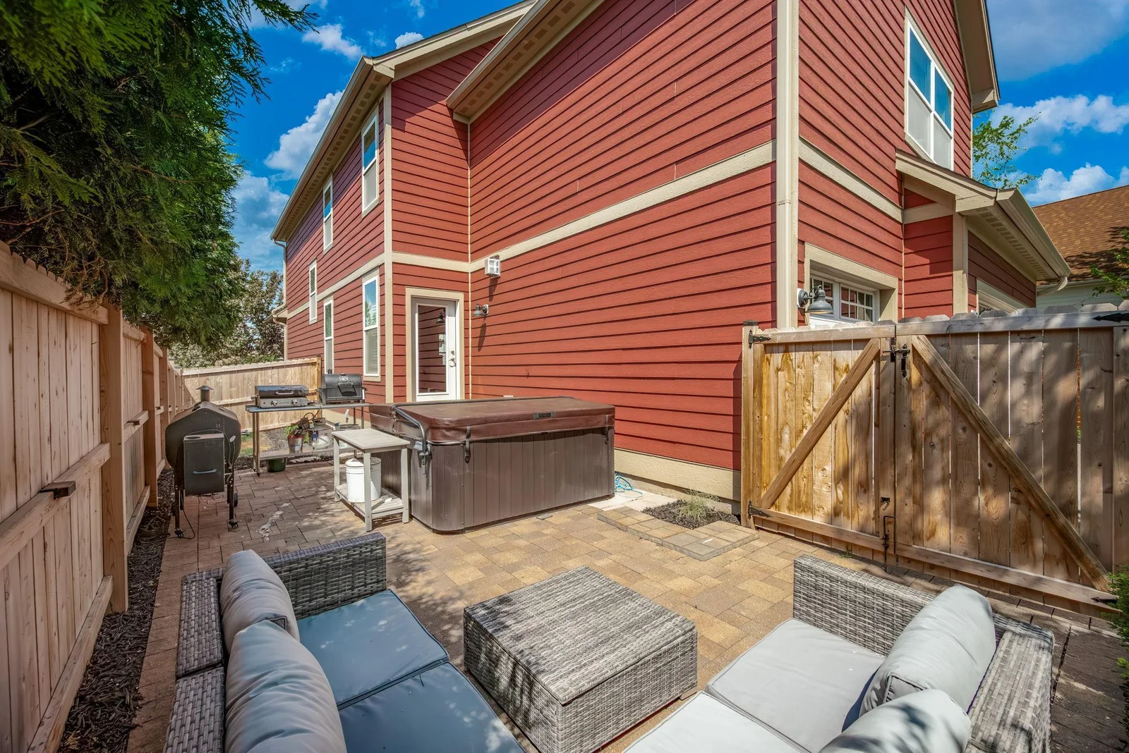 Back patio