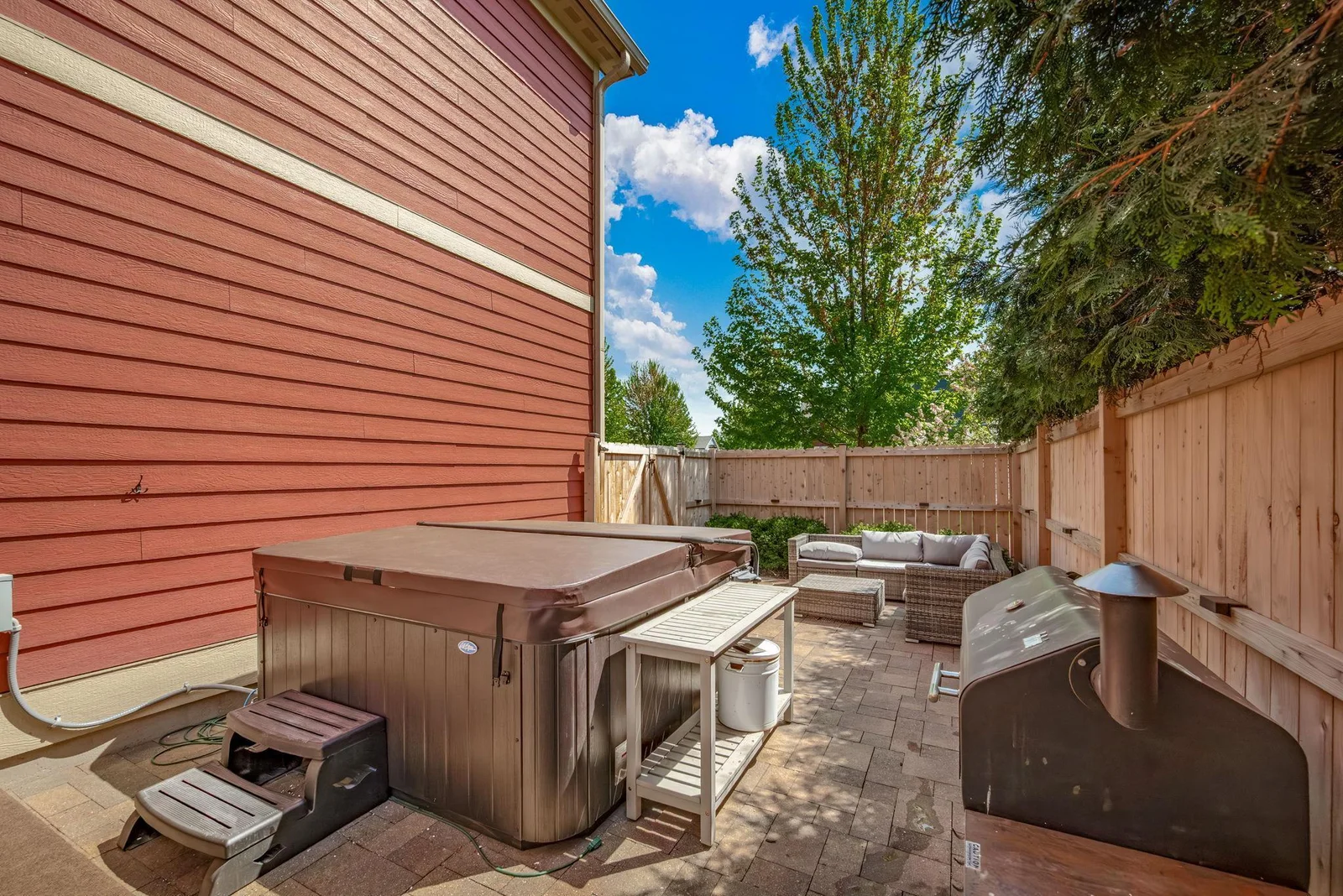 Back patio
