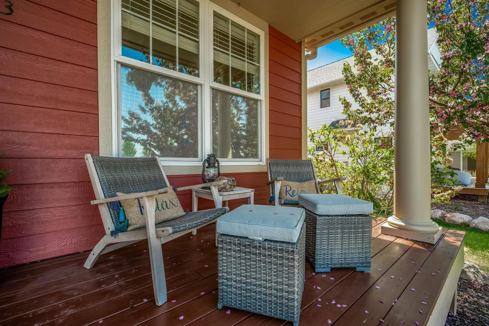 Beautiful front porch