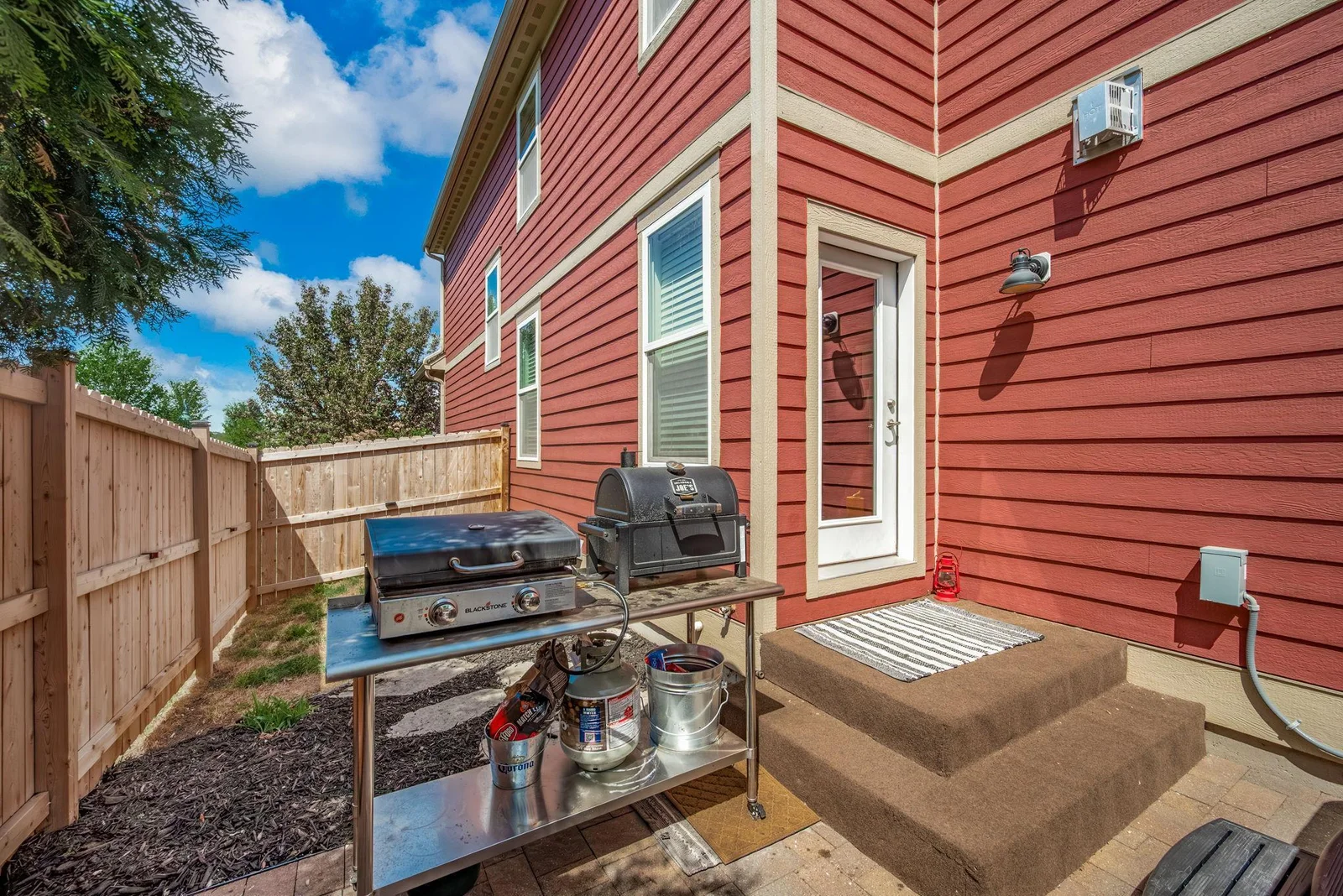 Back patio