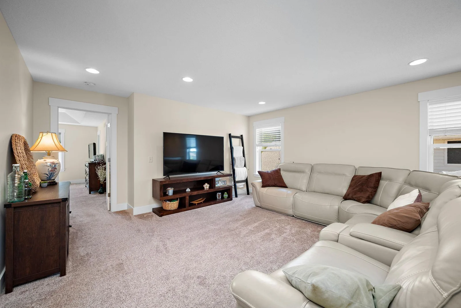 Upper level family room