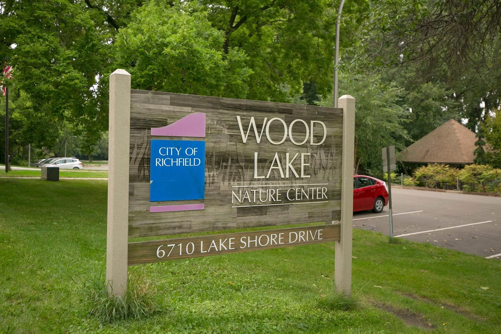 Wood Lake Nature center just across the street where you will enjoy many miles of walking trails
