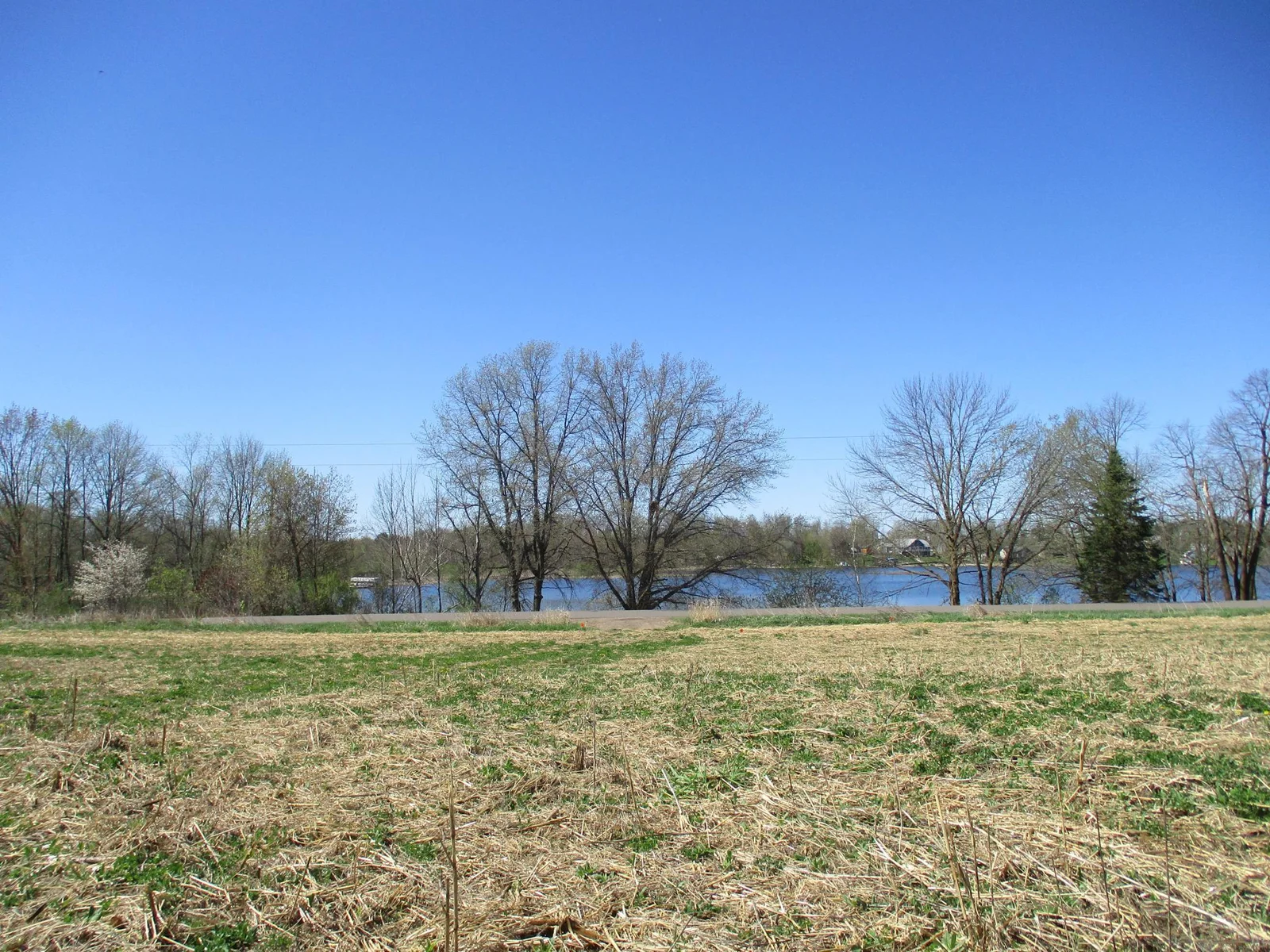 The front of the property.