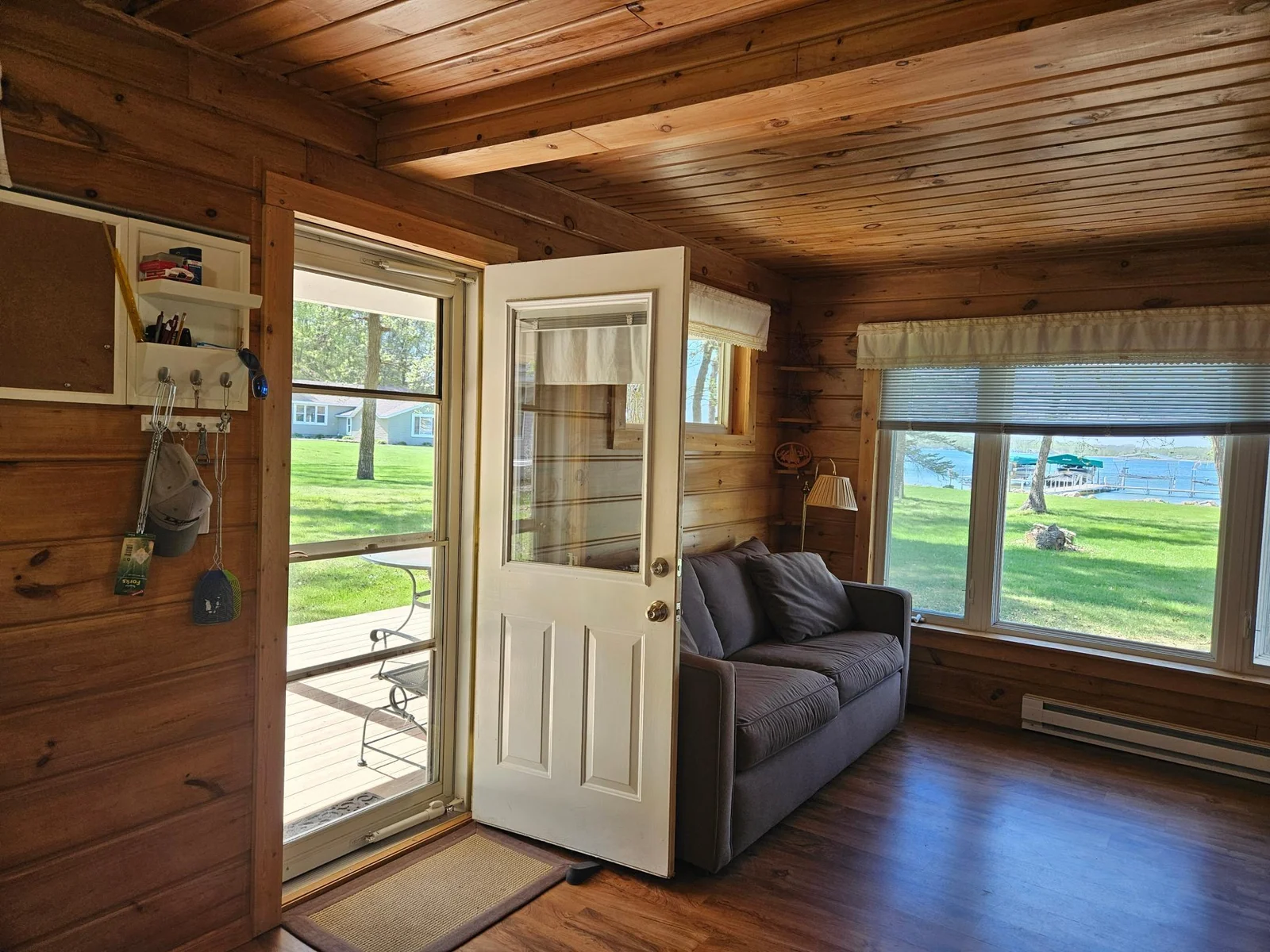 Views From Kitchen and Living Room