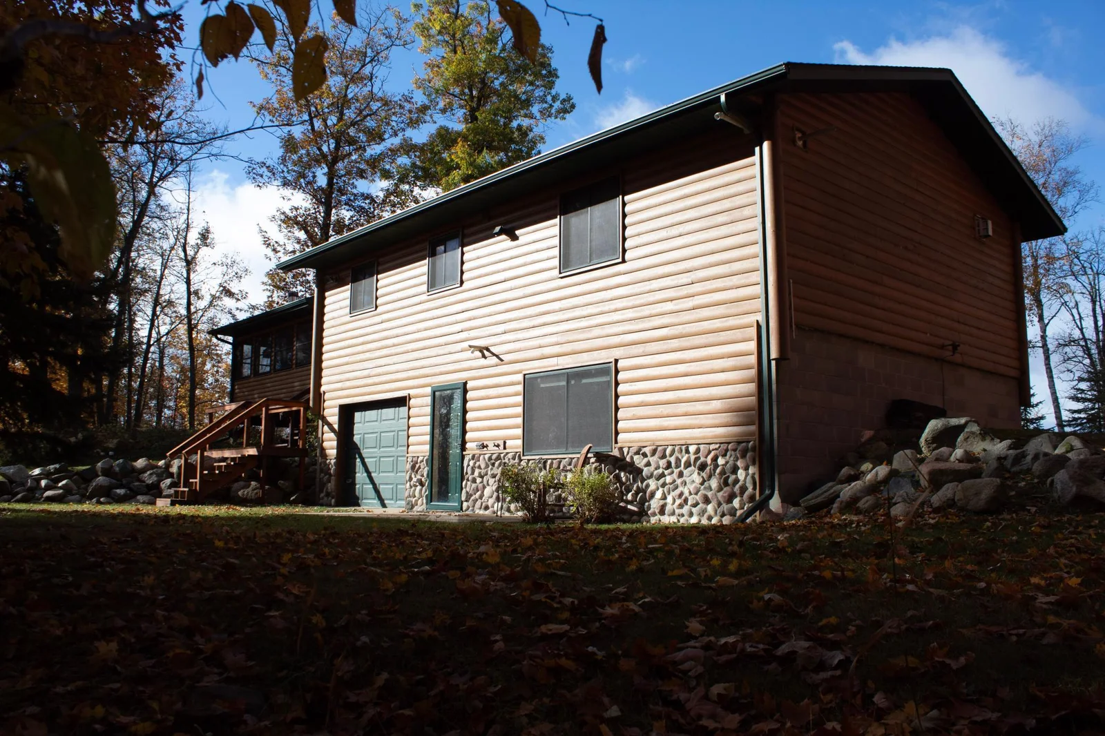 Back of cabin