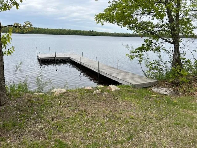 Dock and shoreline