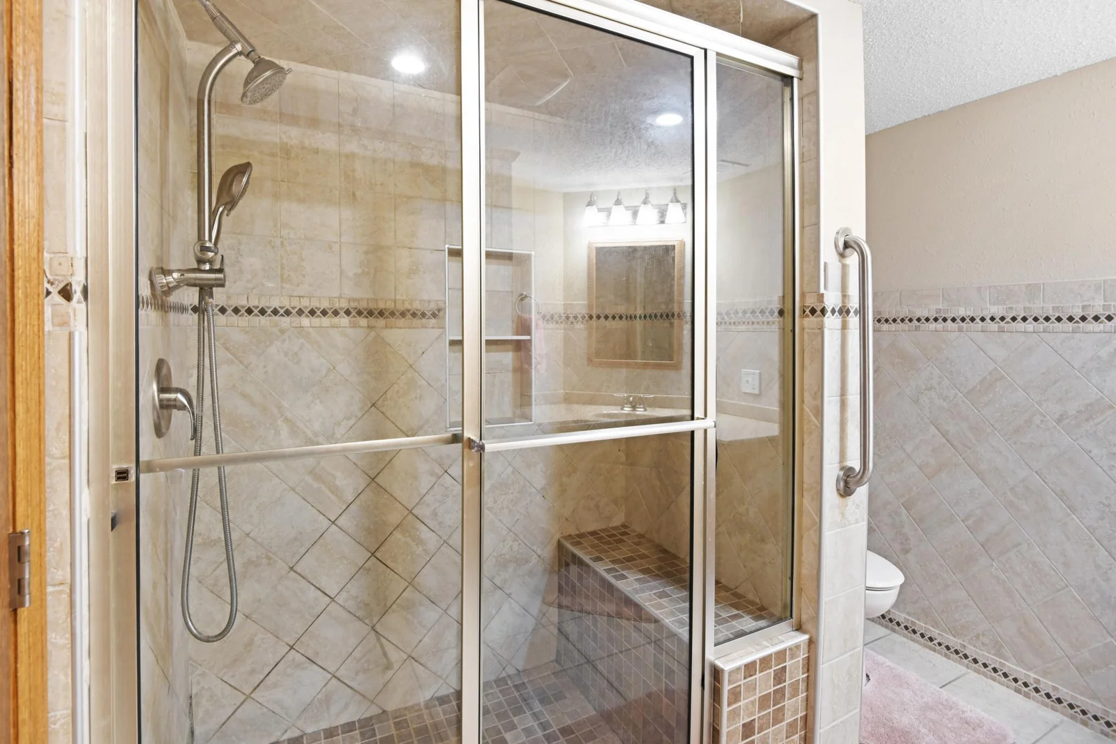 custom tile shower